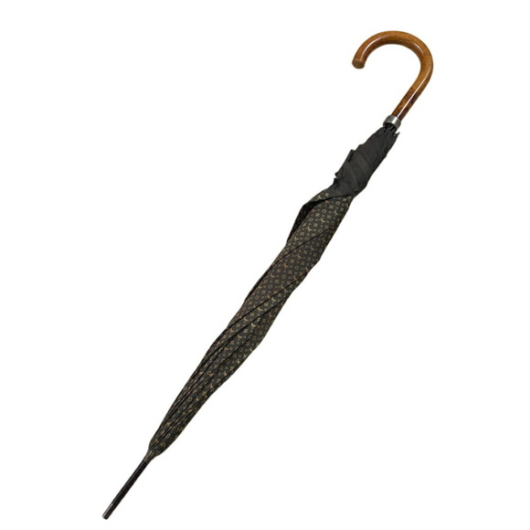 LOUIS VUITTON M70107 Parapluie Giblet Monogram Umbrella, Brown, Unisex, with Tag